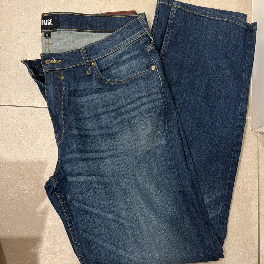 Men’s Paige jeans dark wash